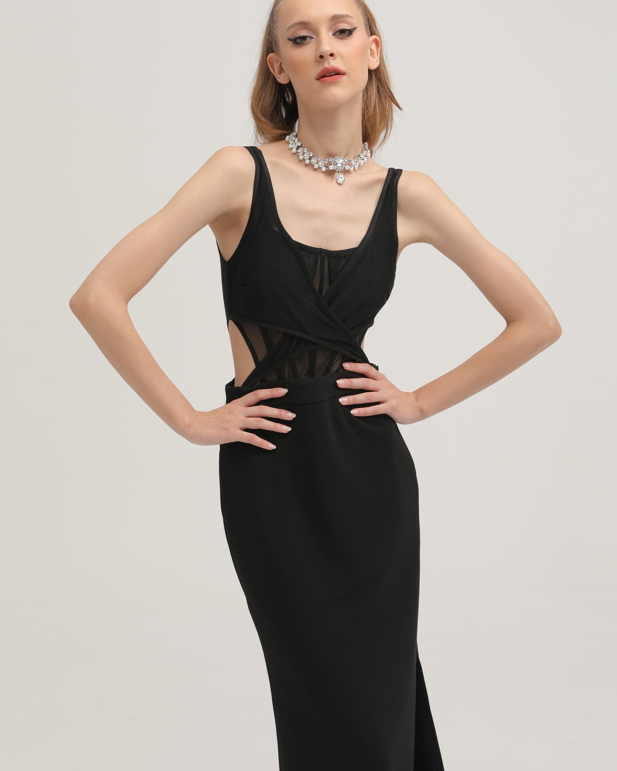 Amelie Midi Elbise