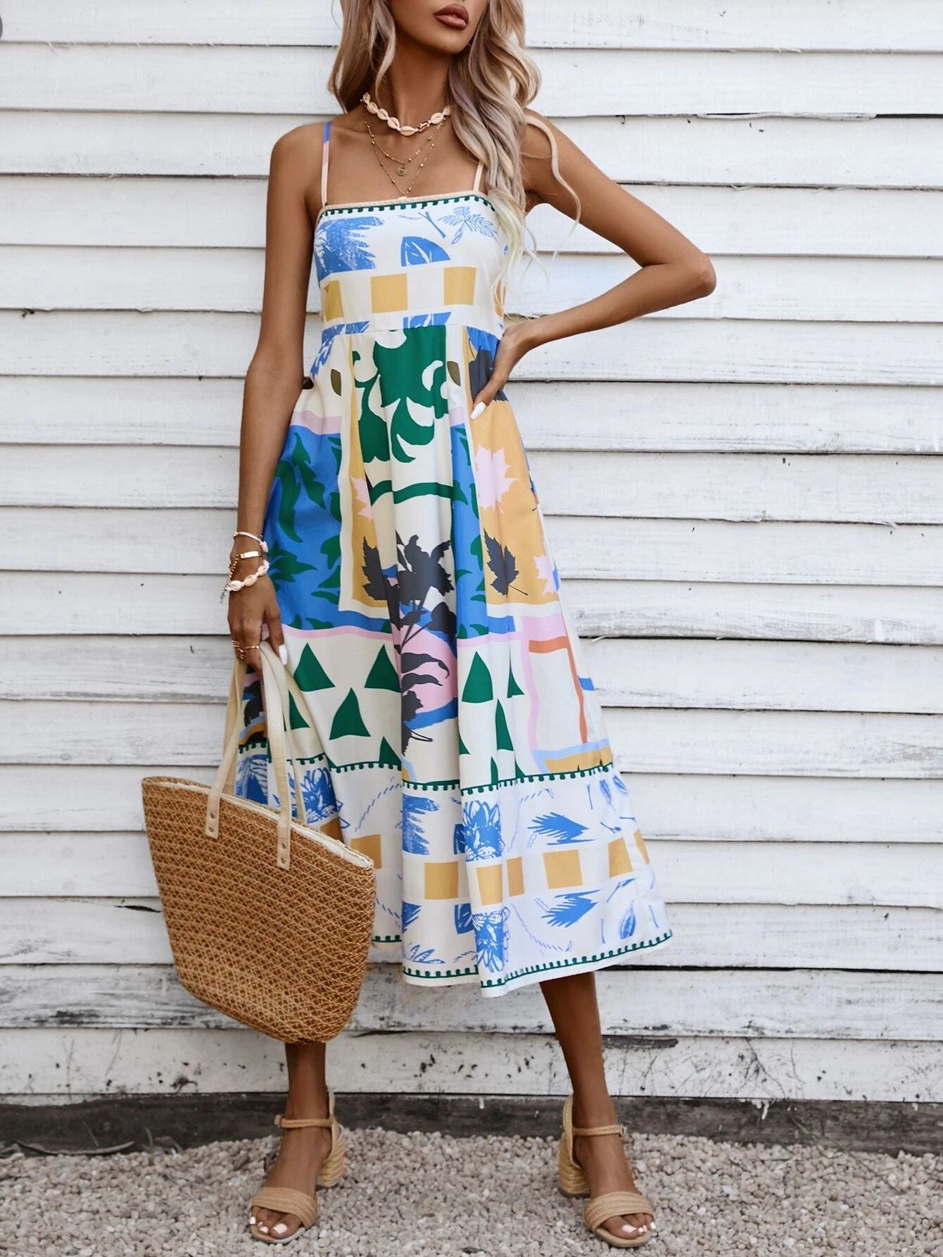 Thalina Midi Elbise