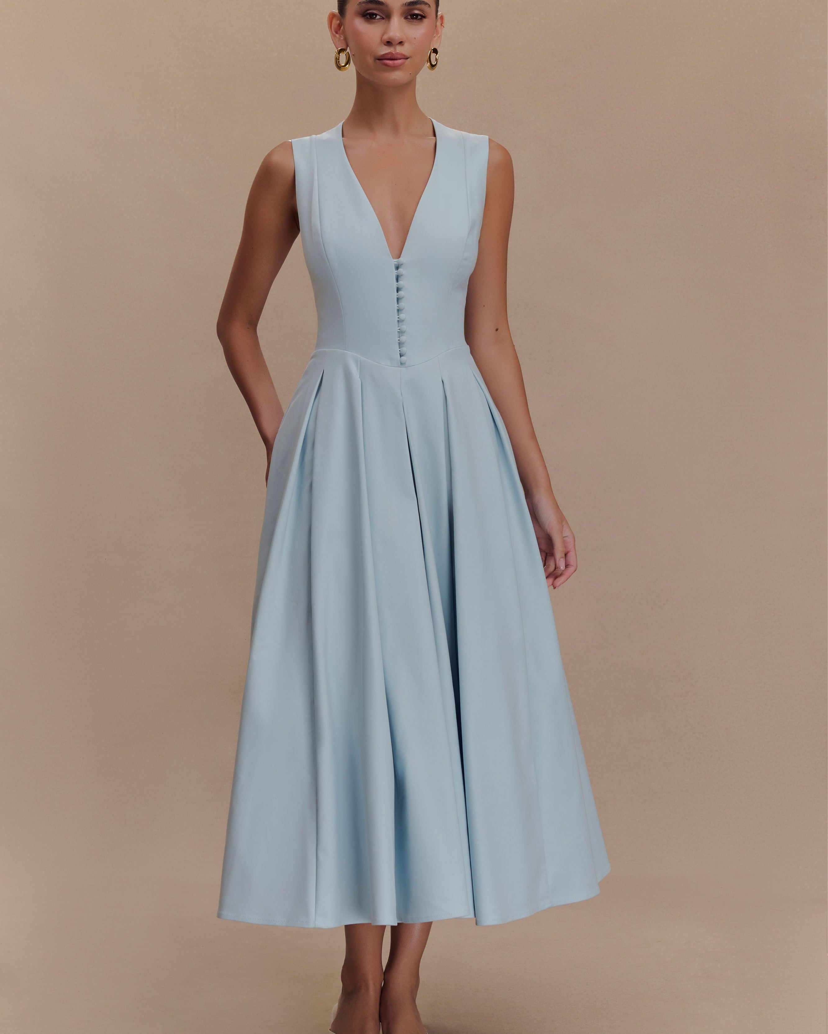 Keely Midi Elbise