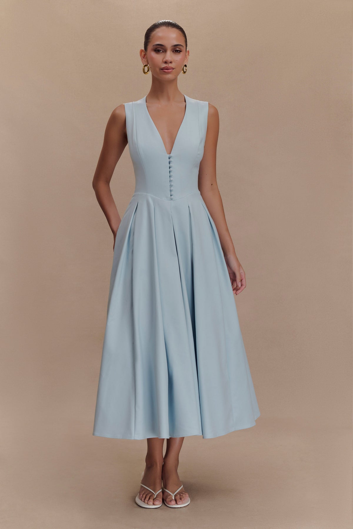 Keely Midi Elbise
