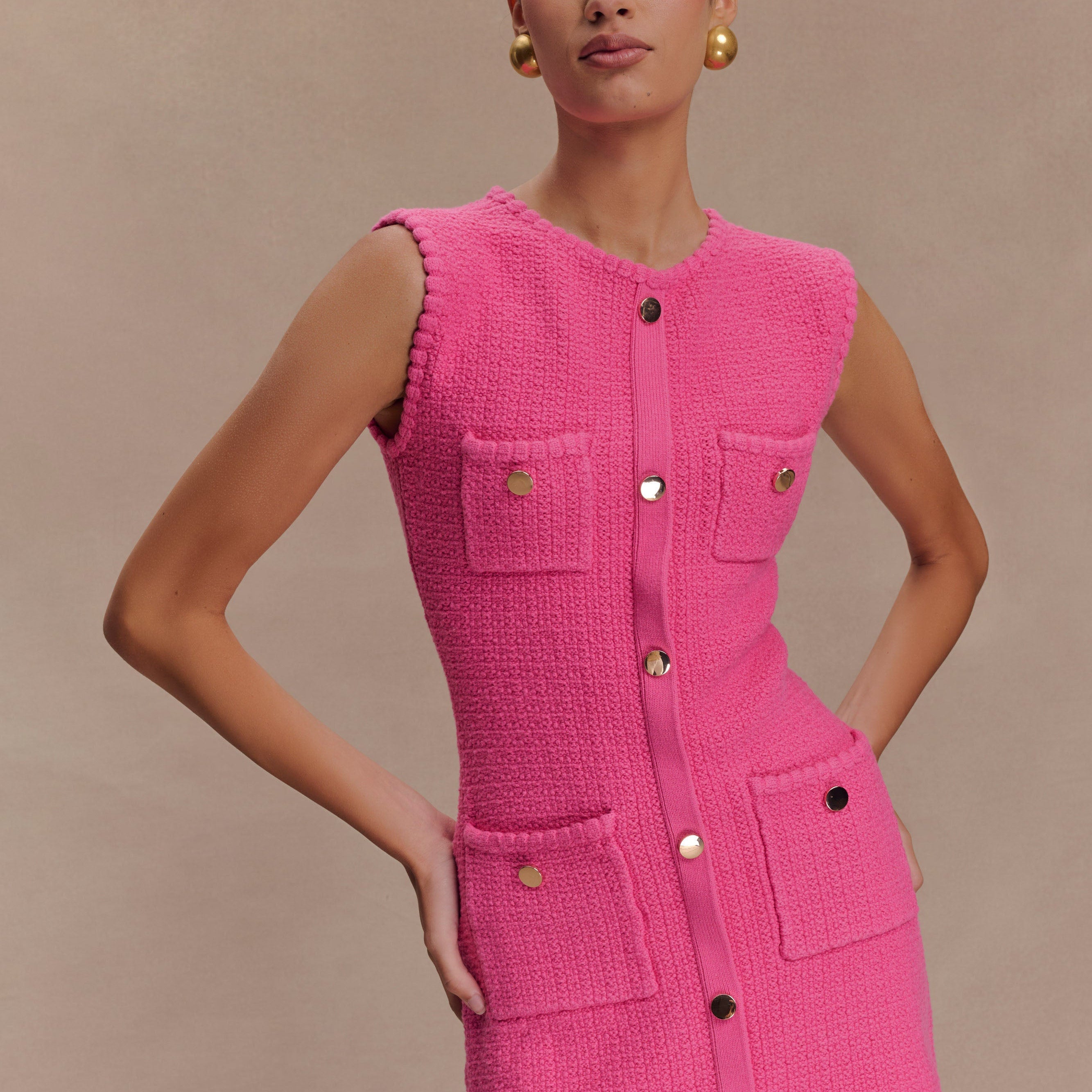 Mia Triko Mini Elbise