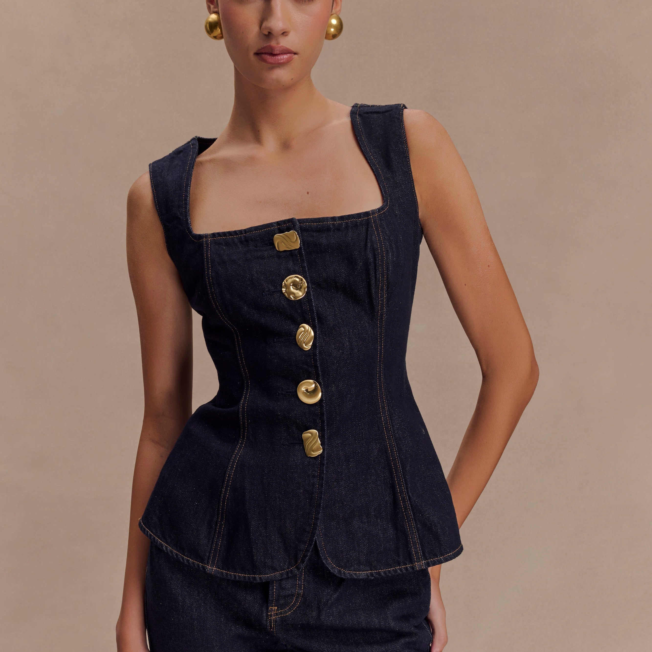 Mirea Denim Üst