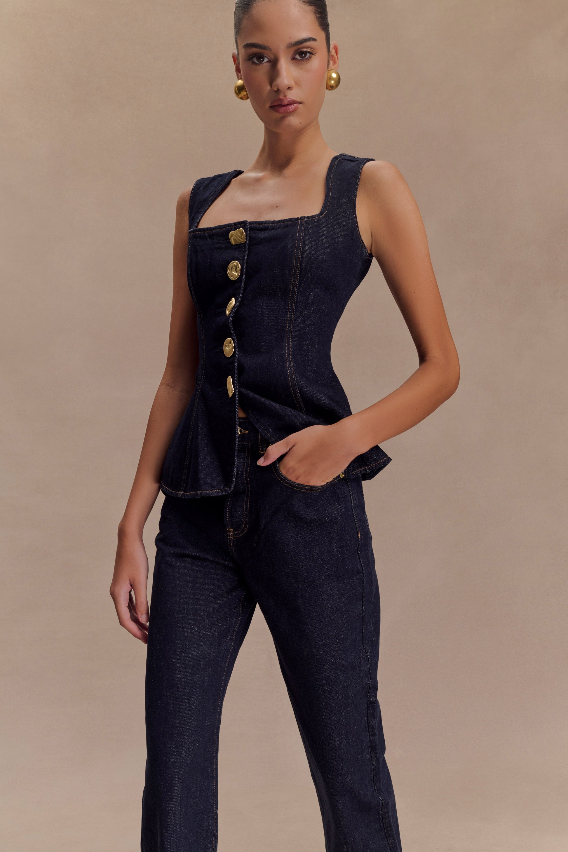 Mirea Denim Üst