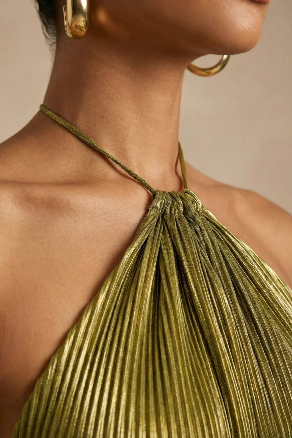 Valina Halter Yaka Maxi Elbise