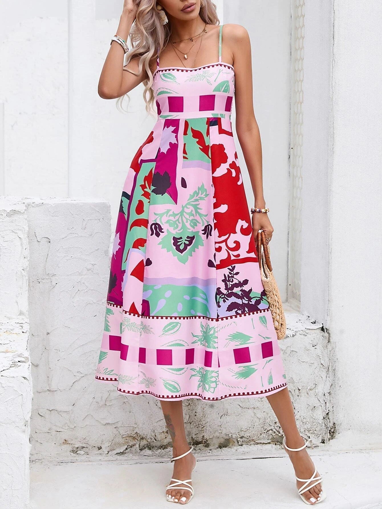 Thalina Midi Elbise