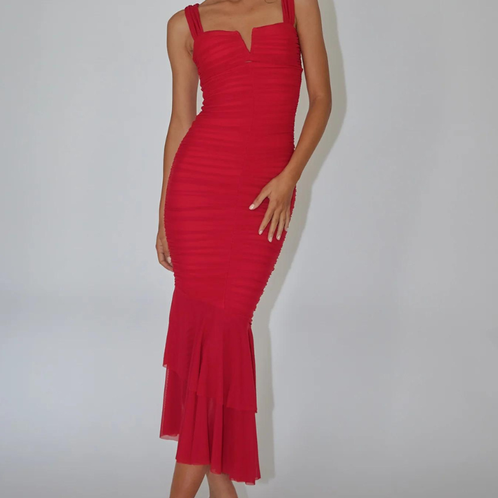 Lucia Midi Elbise