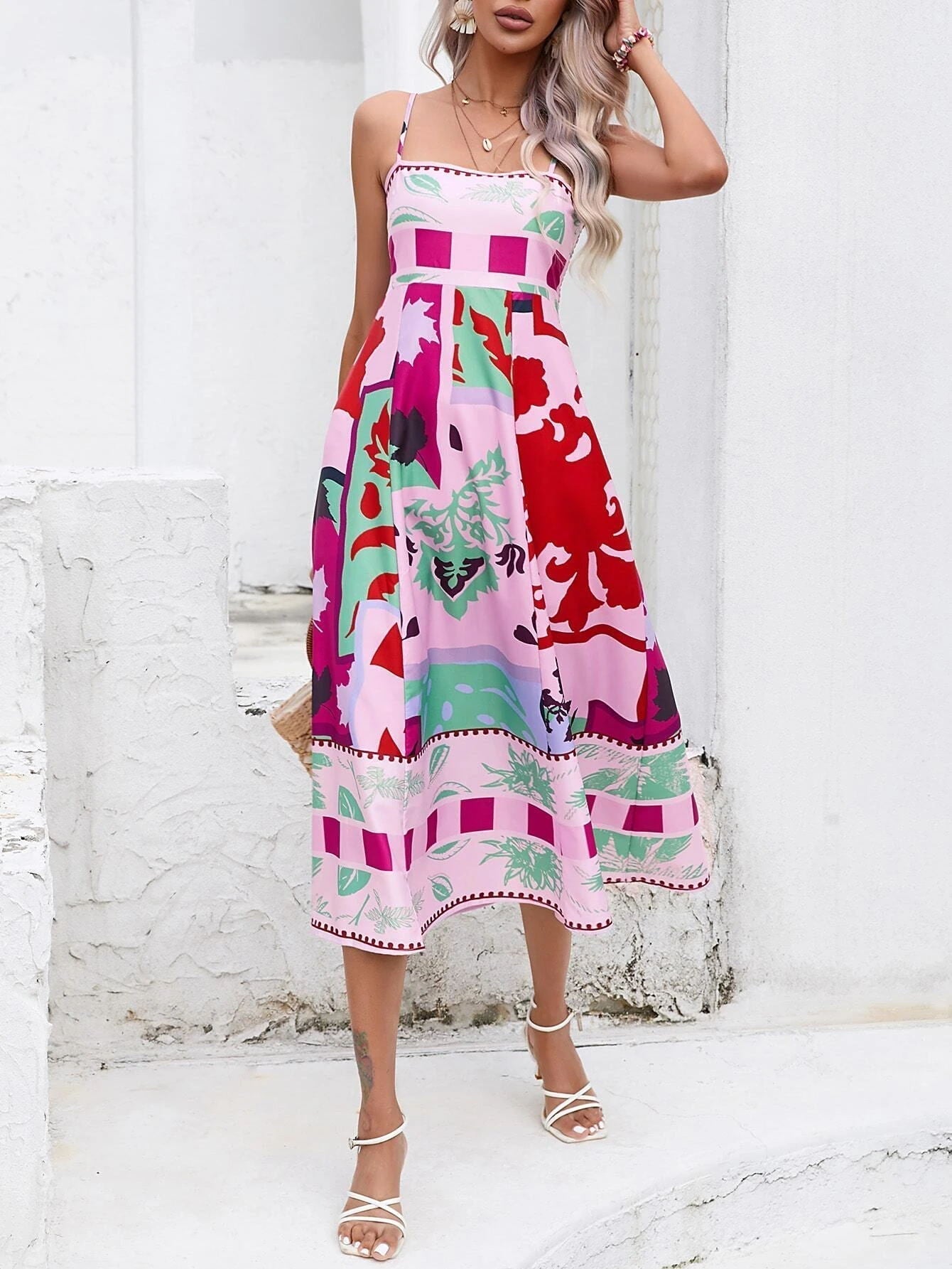 Thalina Midi Elbise