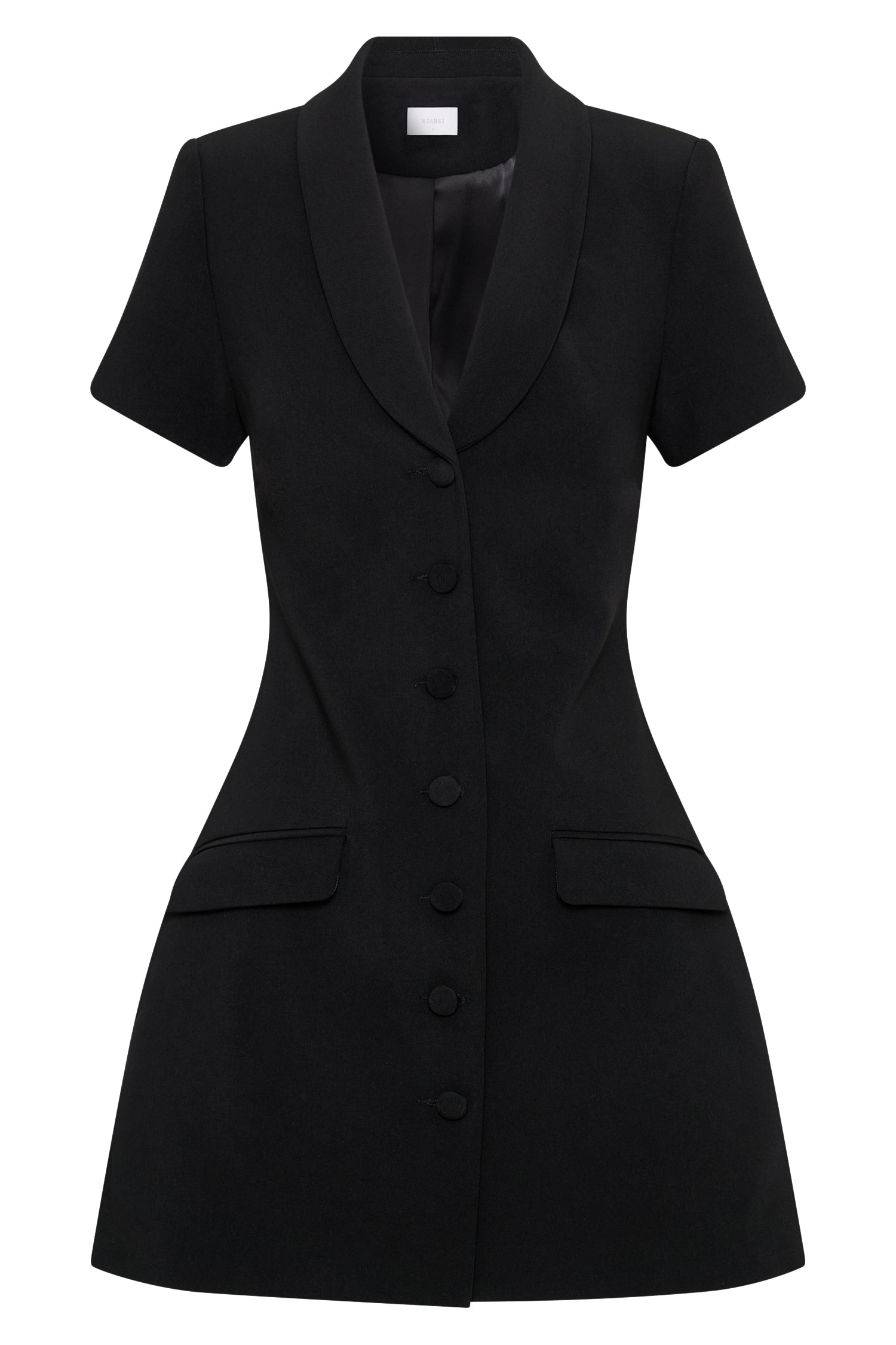 Melora Yakalı Mini Elbise