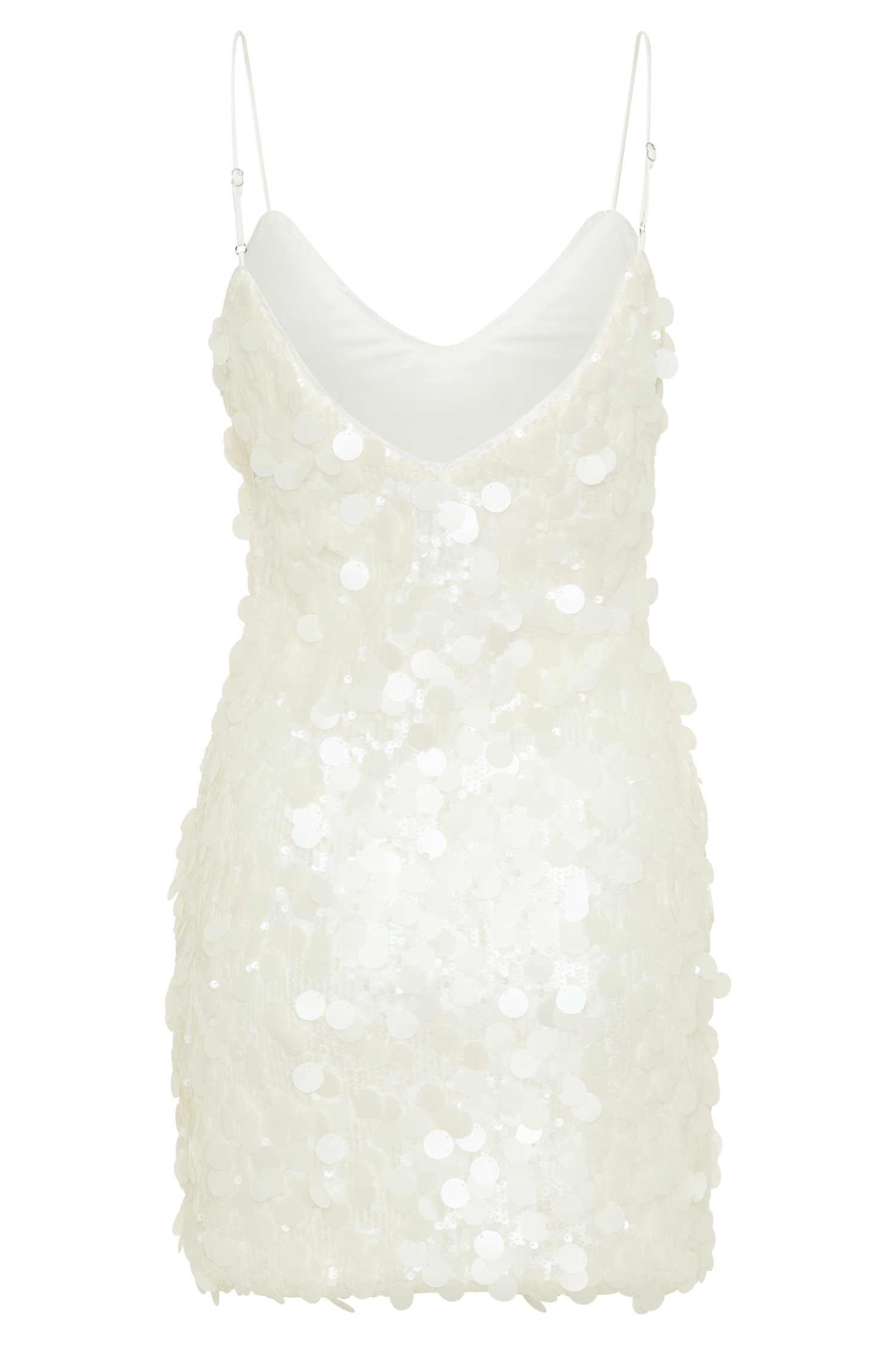 ROF Romilly Payet Mini Elbise - Fildişi