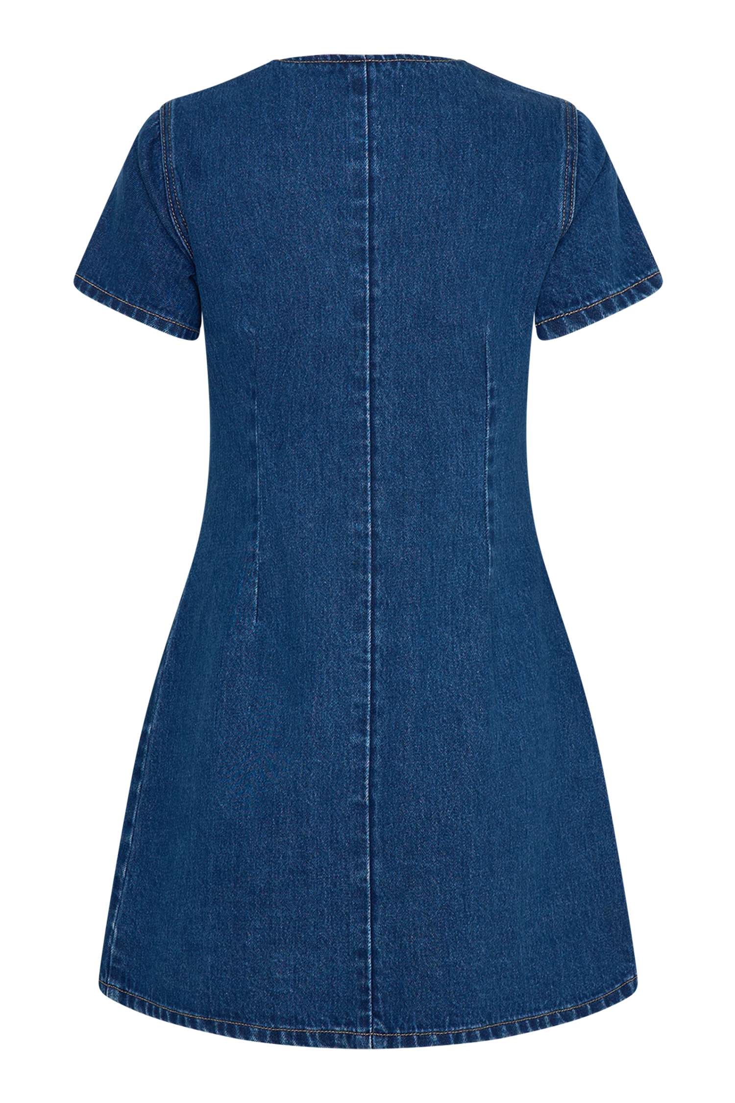 Monica Denim Mini Elbise