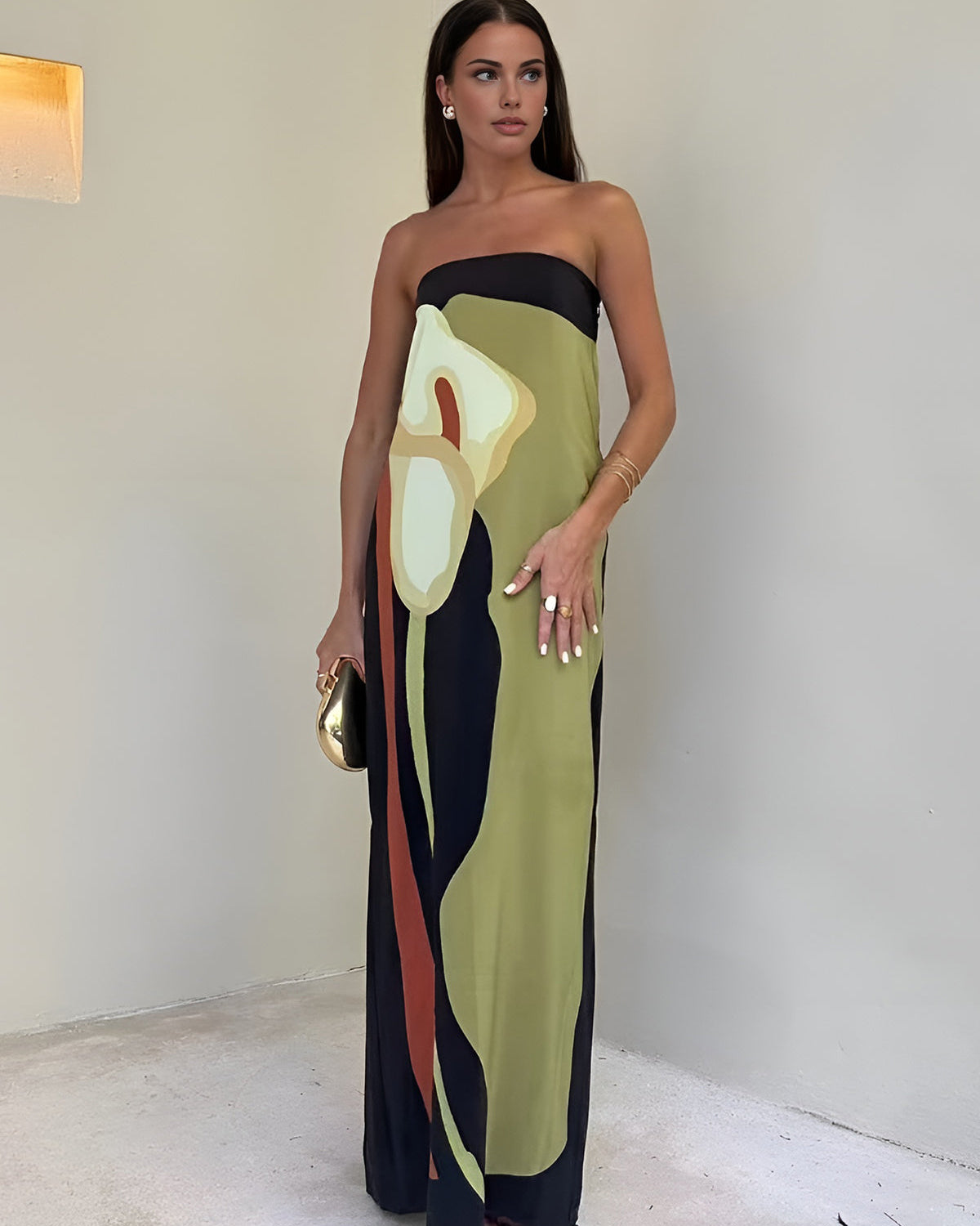 Celia Maxi Elbise