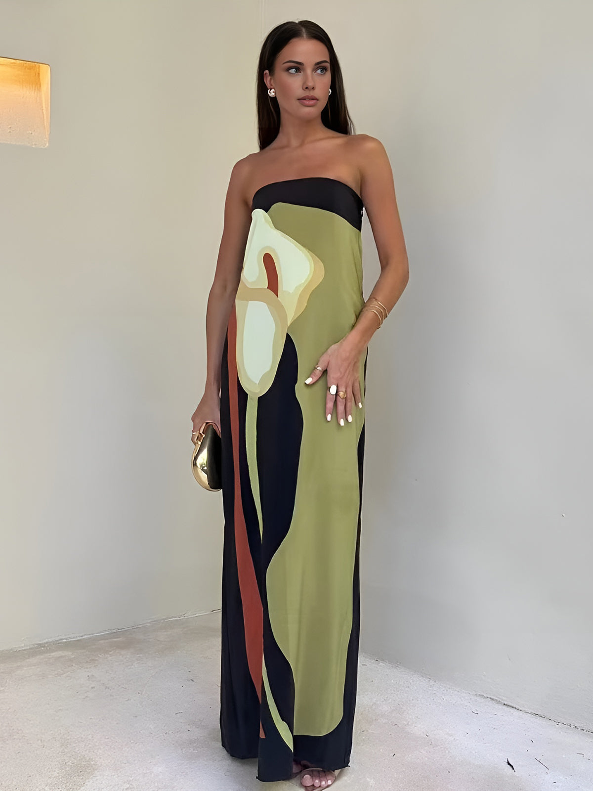 Celia Maxi Elbise