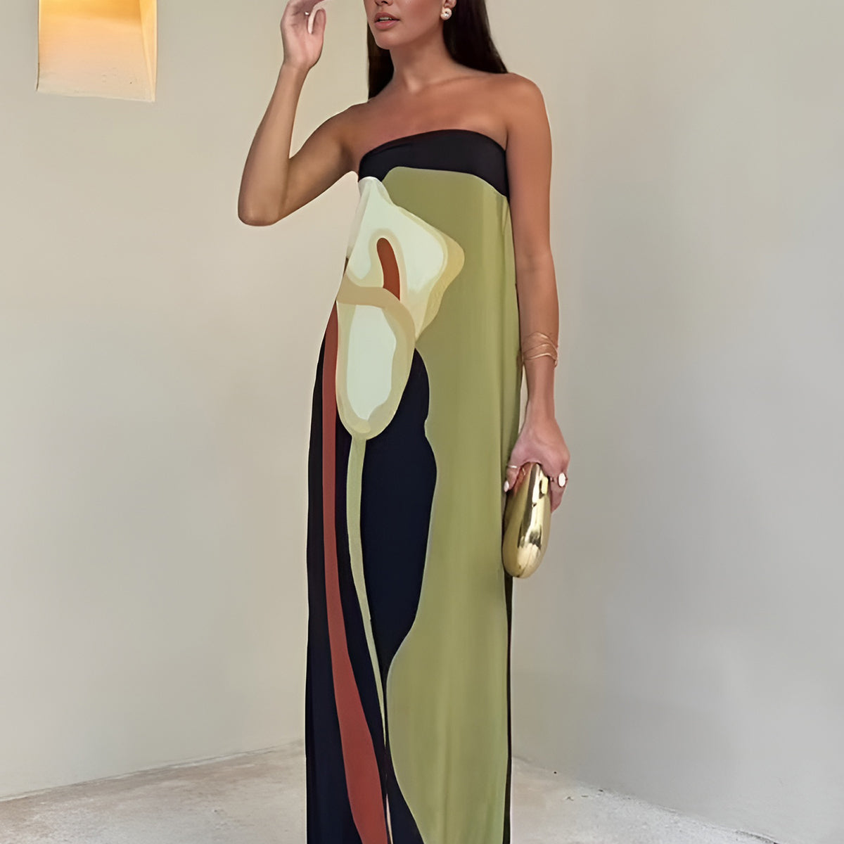 Celia Maxi Elbise