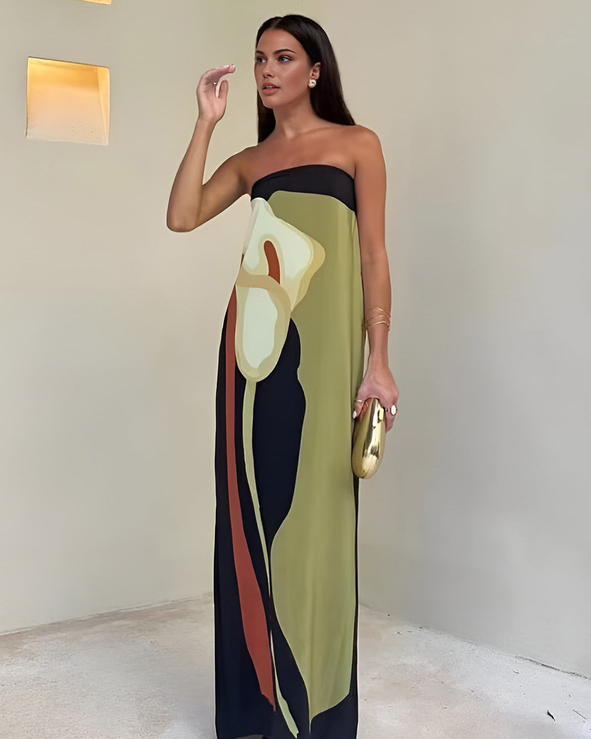 Celia Maxi Elbise