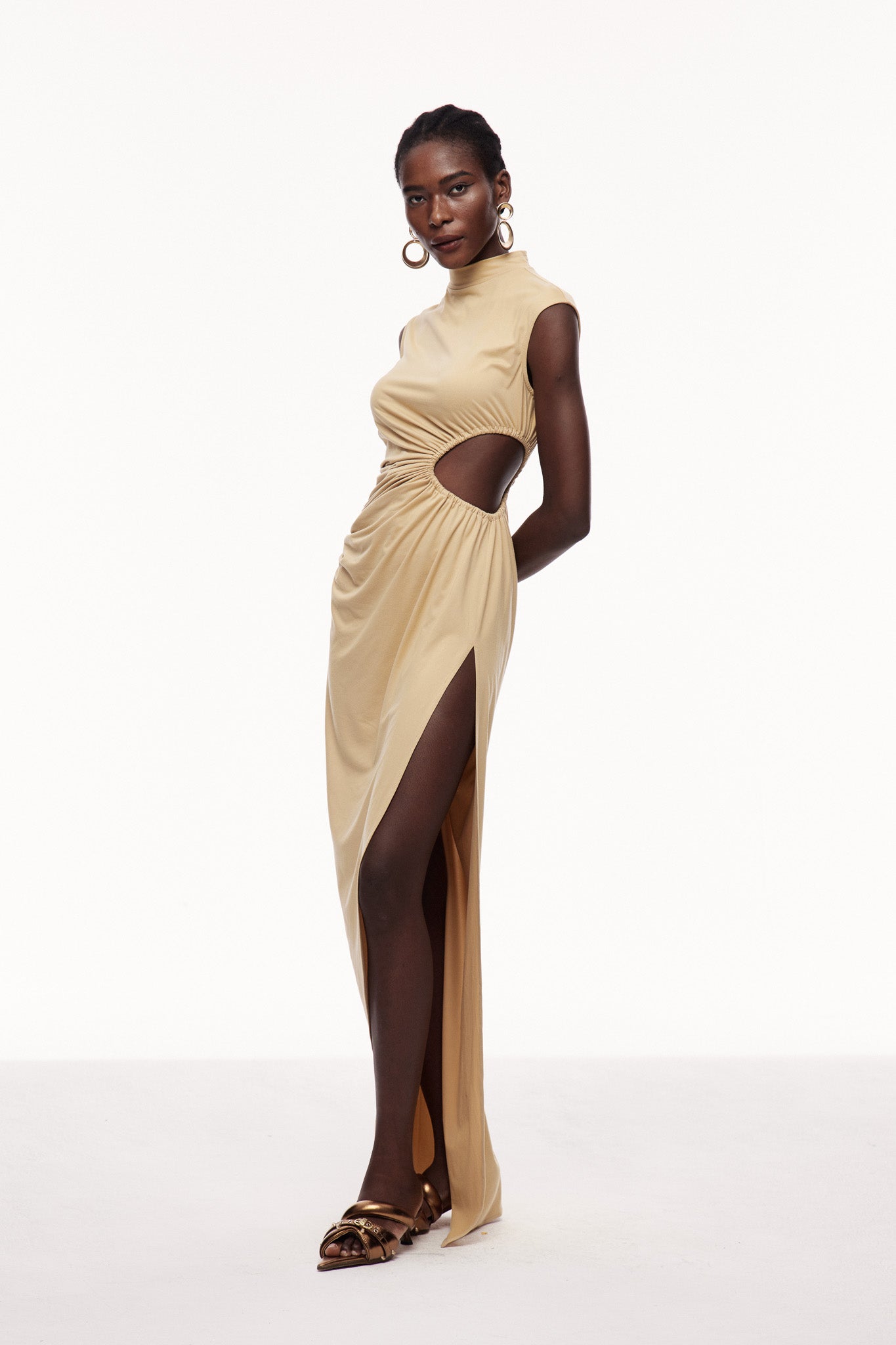 Solenne Maxi Elbise