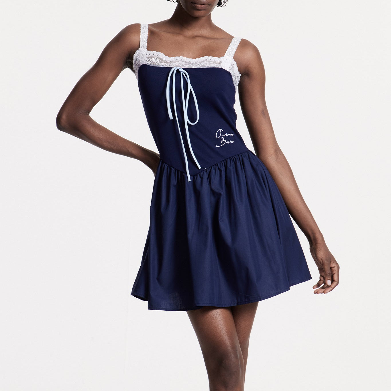 Elodie Dantel Mini Elbise