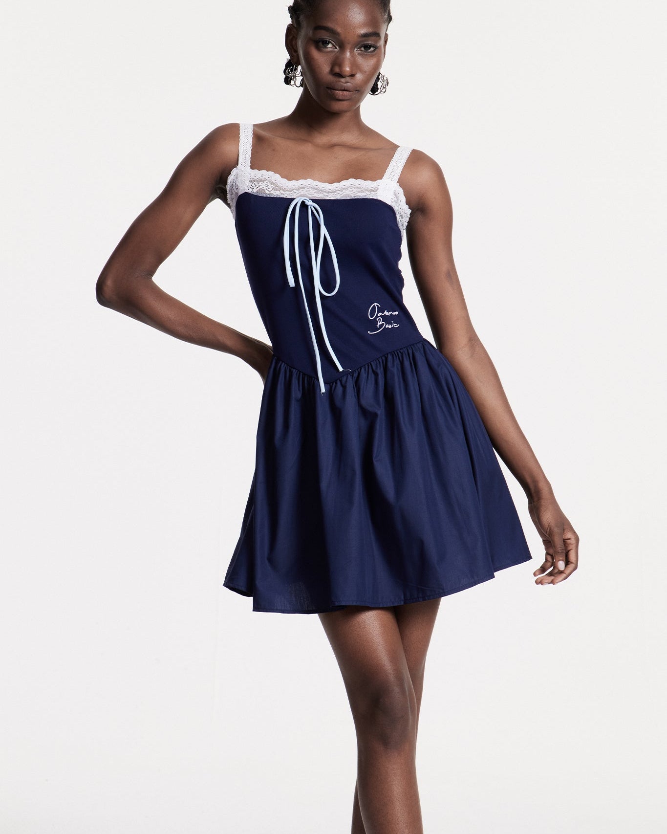 Elodie Dantel Mini Elbise