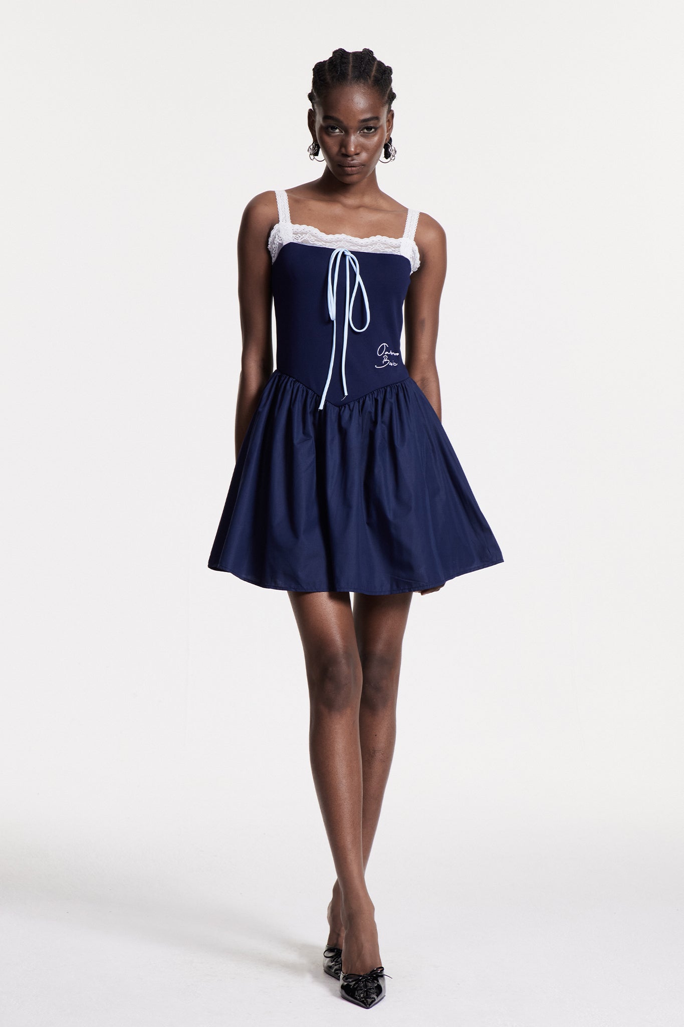 Elodie Dantel Mini Elbise