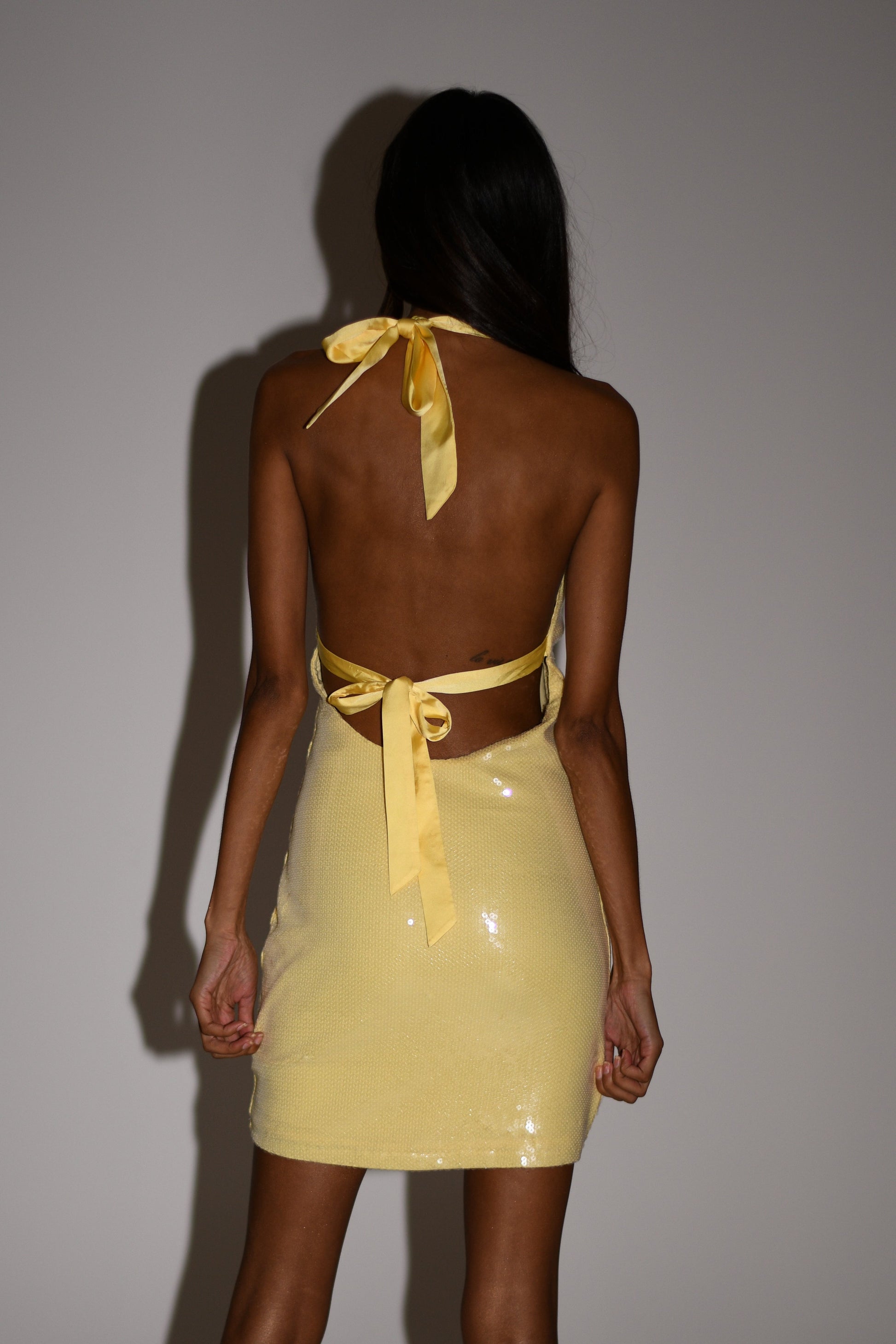Loreva Pullu Mini Elbise