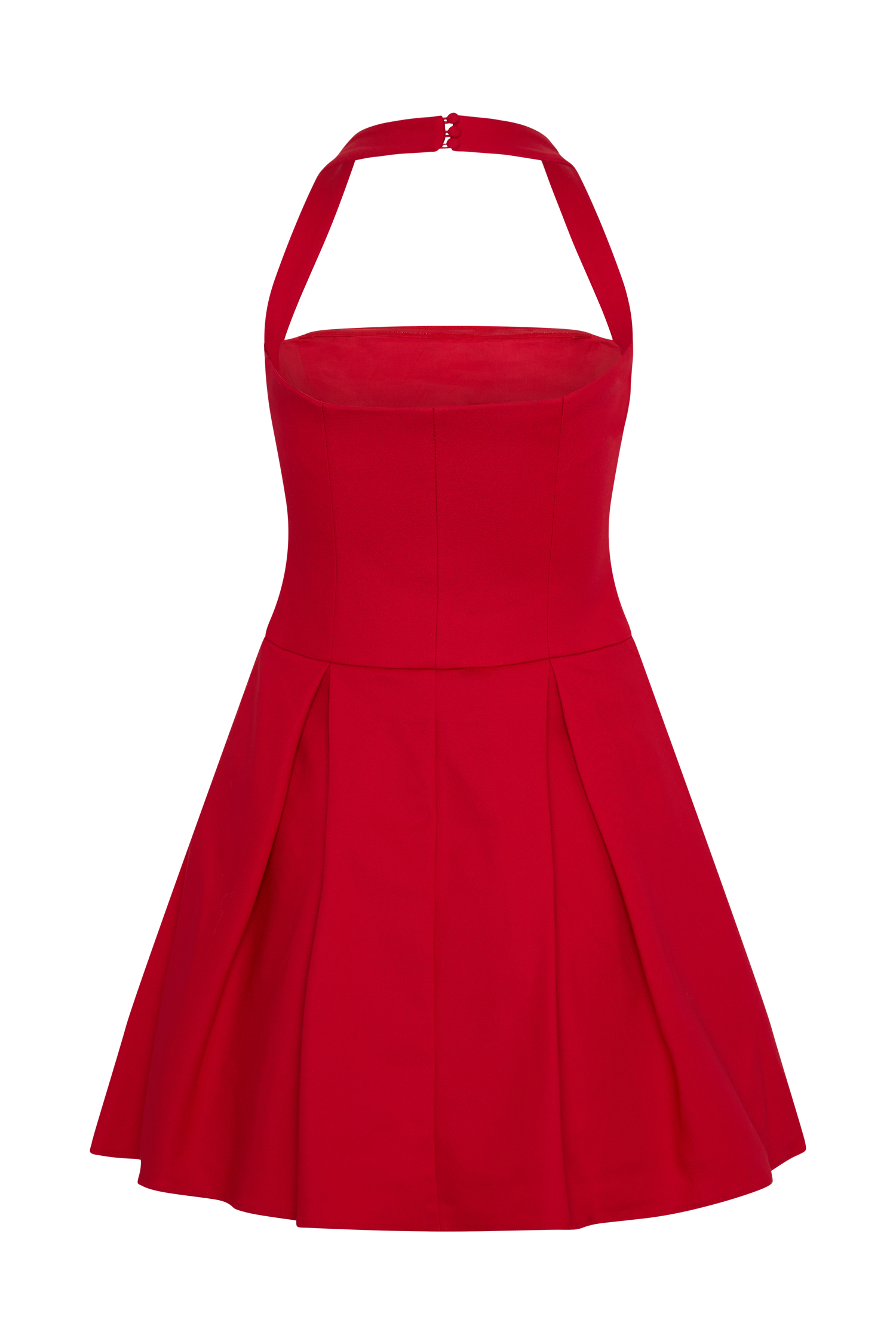 ROF Julia Halter Mini Elbise - Kırmızı