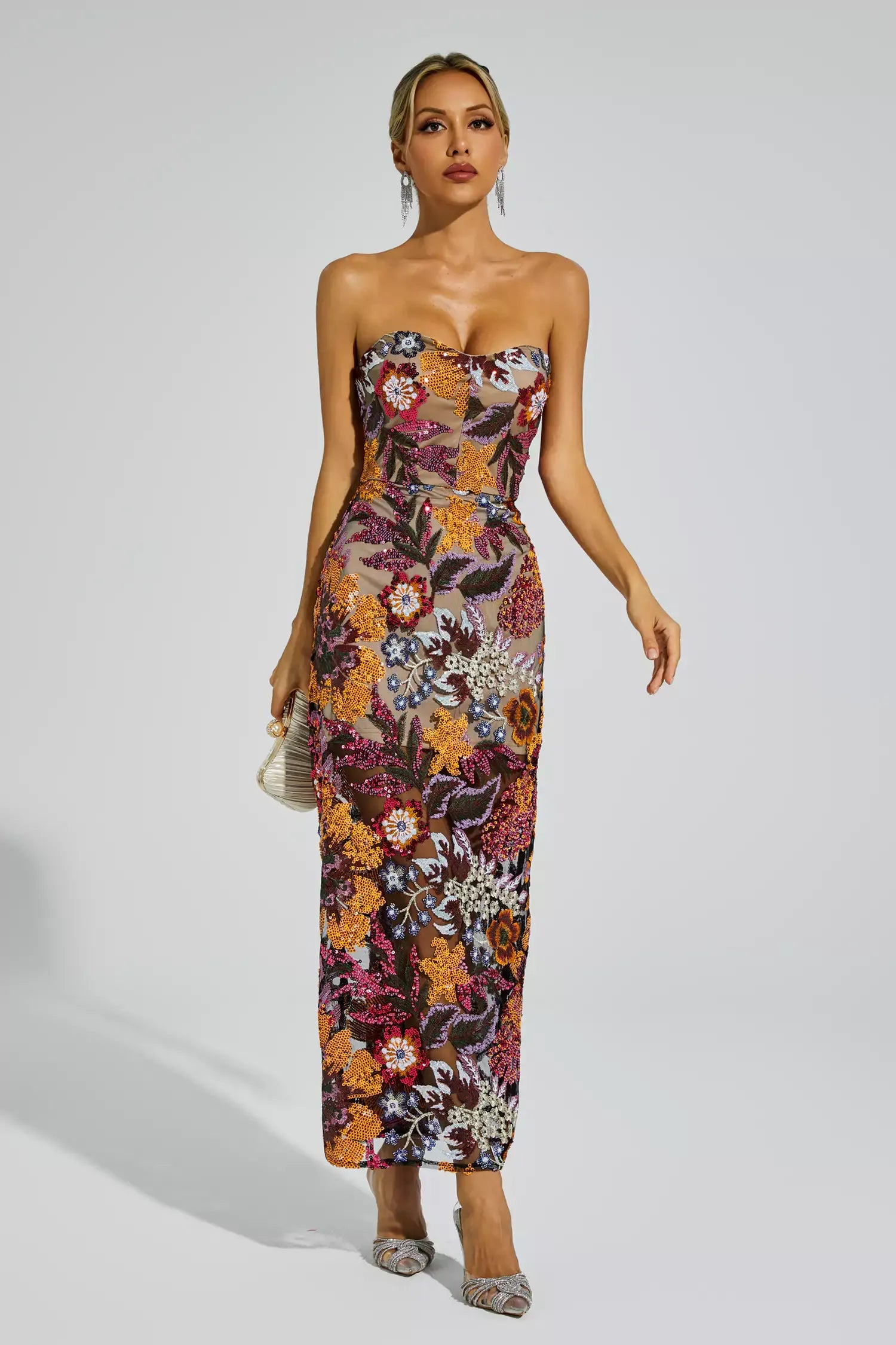 Leanna Maxi Elbise