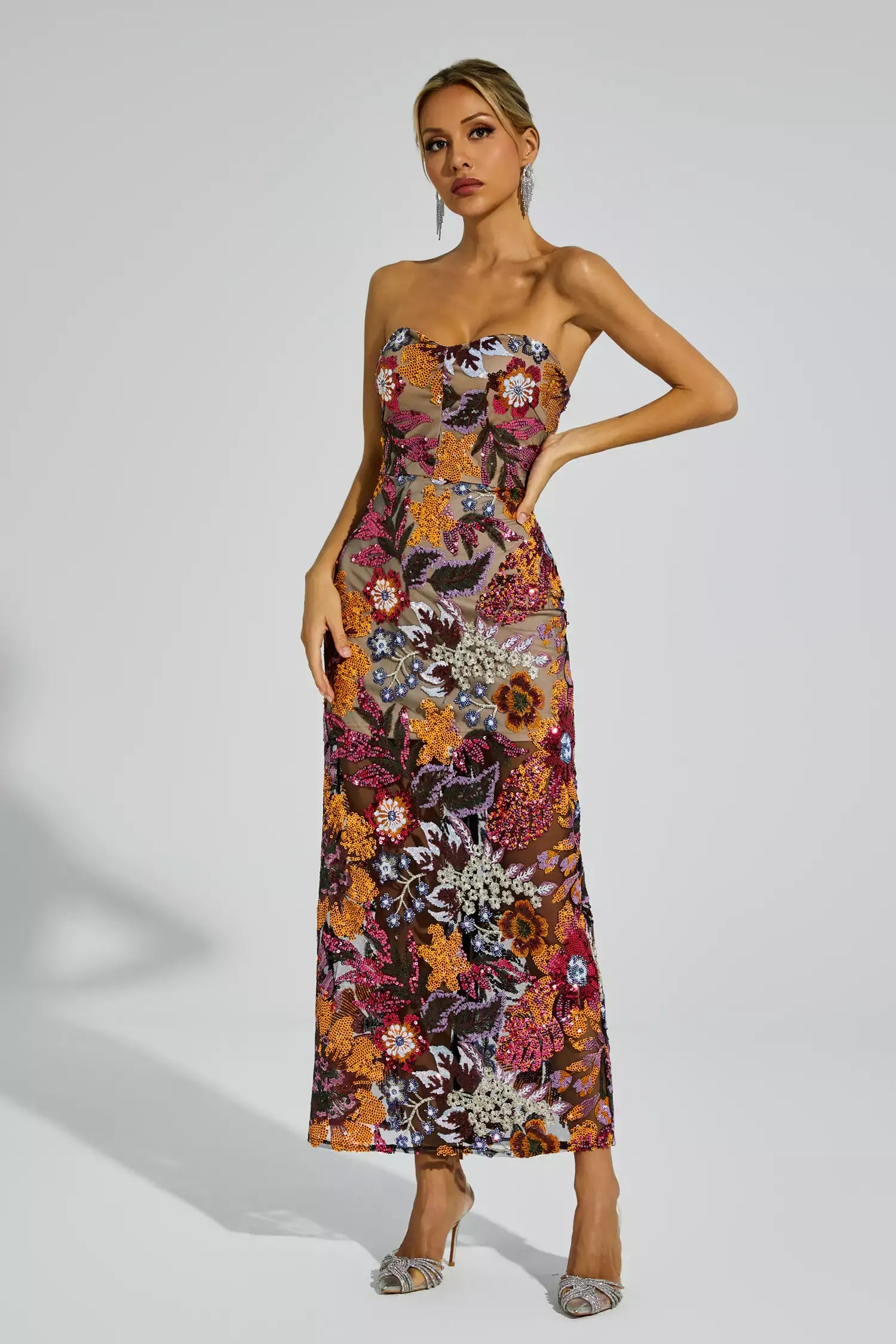 Leanna Maxi Elbise