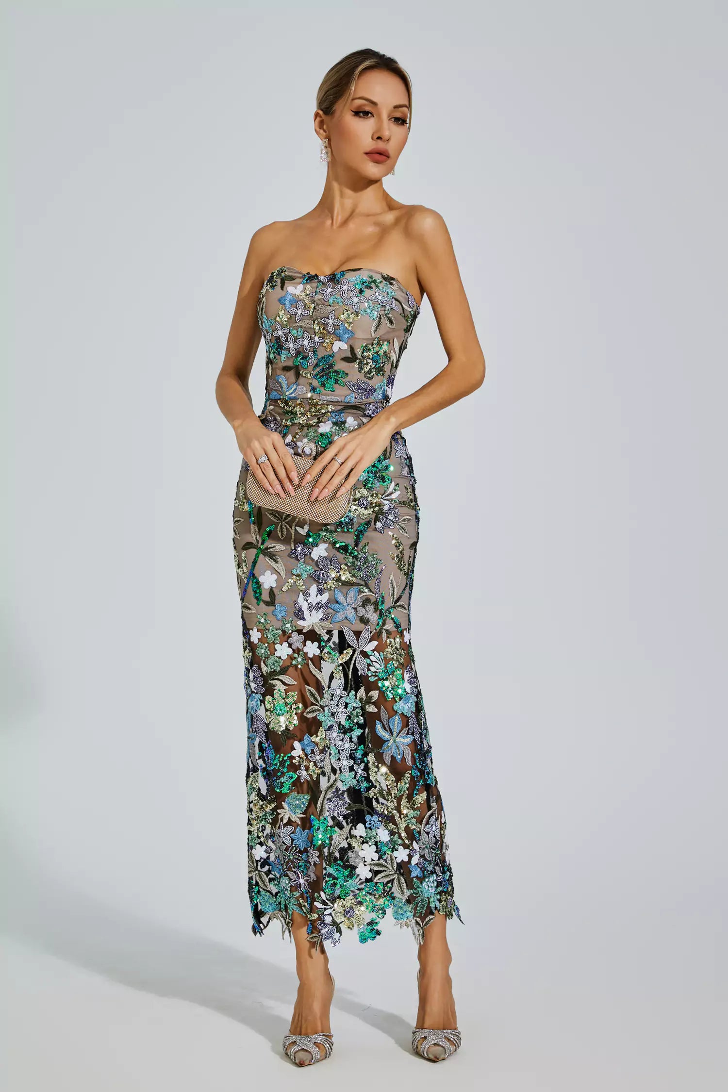 Leanna Maxi Elbise