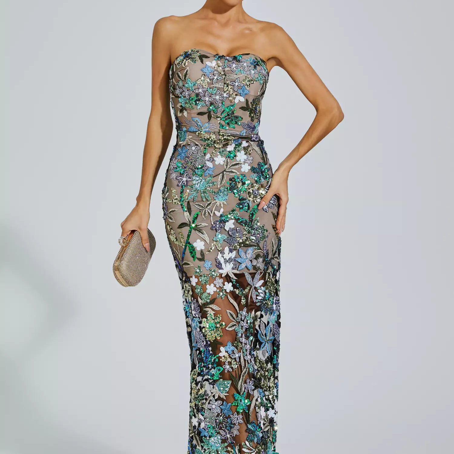 Leanna Maxi Elbise