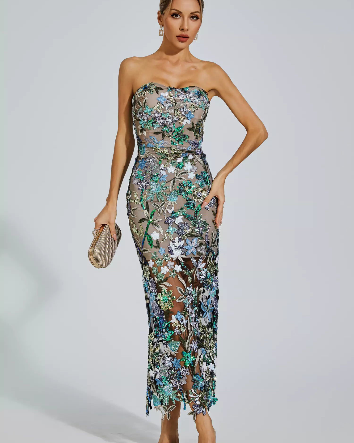 Leanna Maxi Elbise