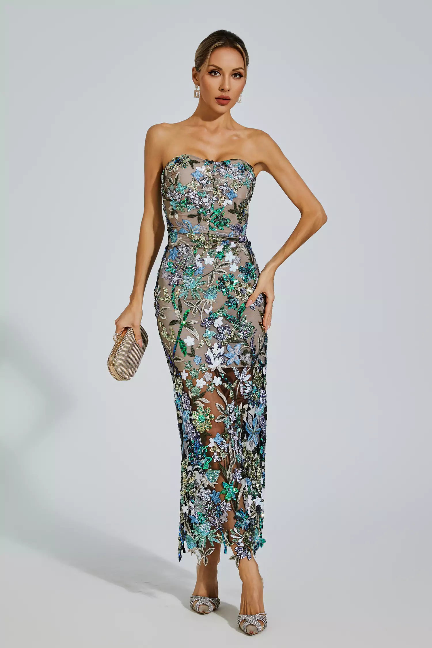 Leanna Maxi Elbise