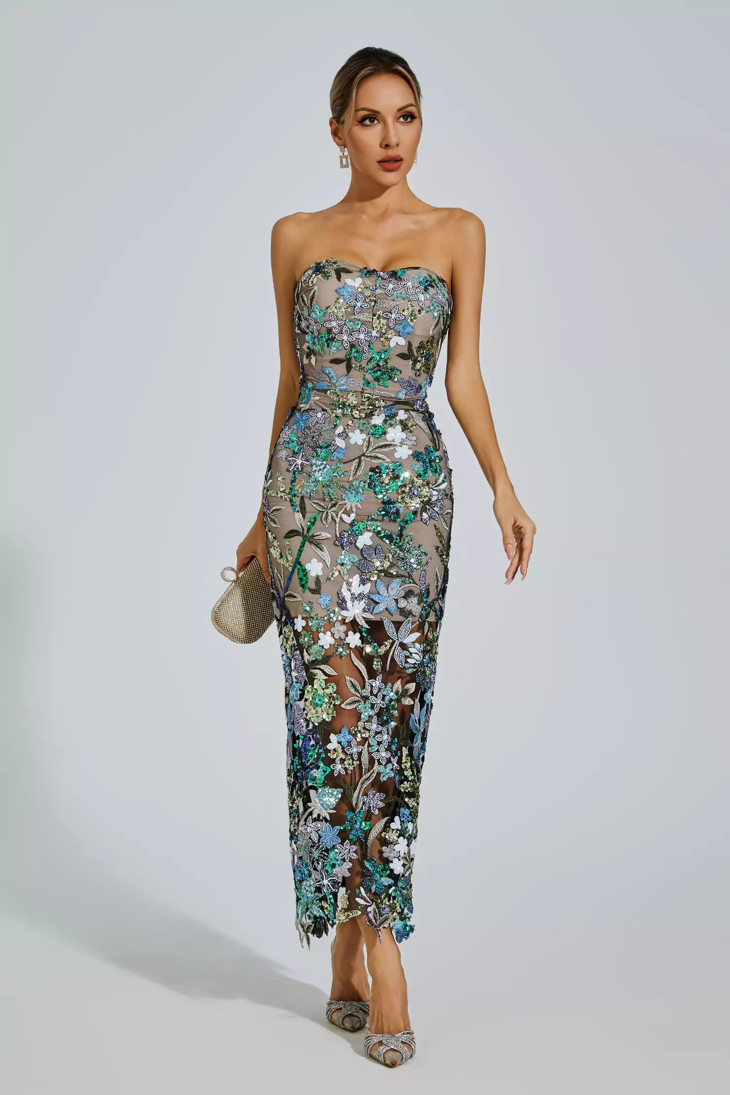 Leanna Maxi Elbise