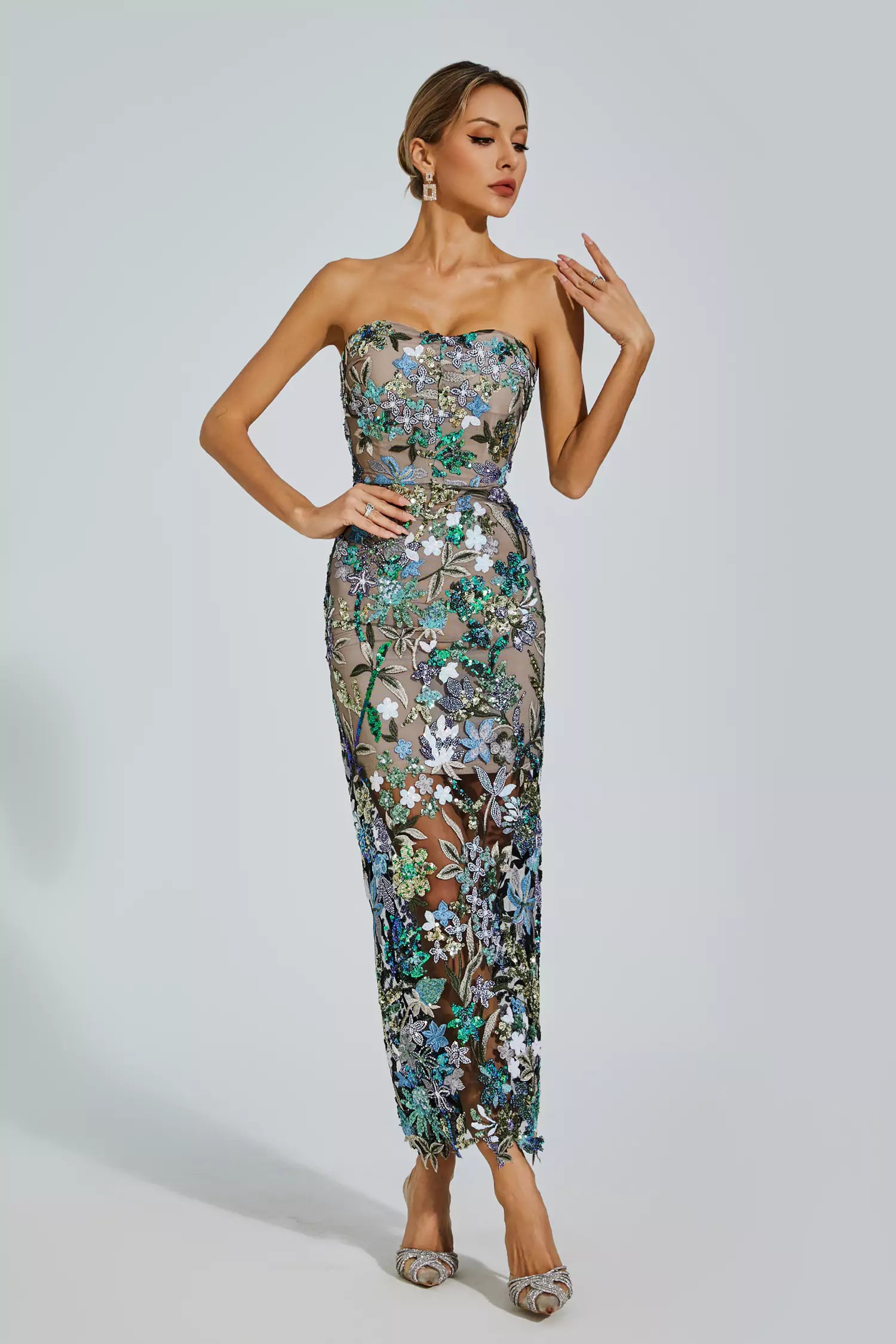 Leanna Maxi Elbise