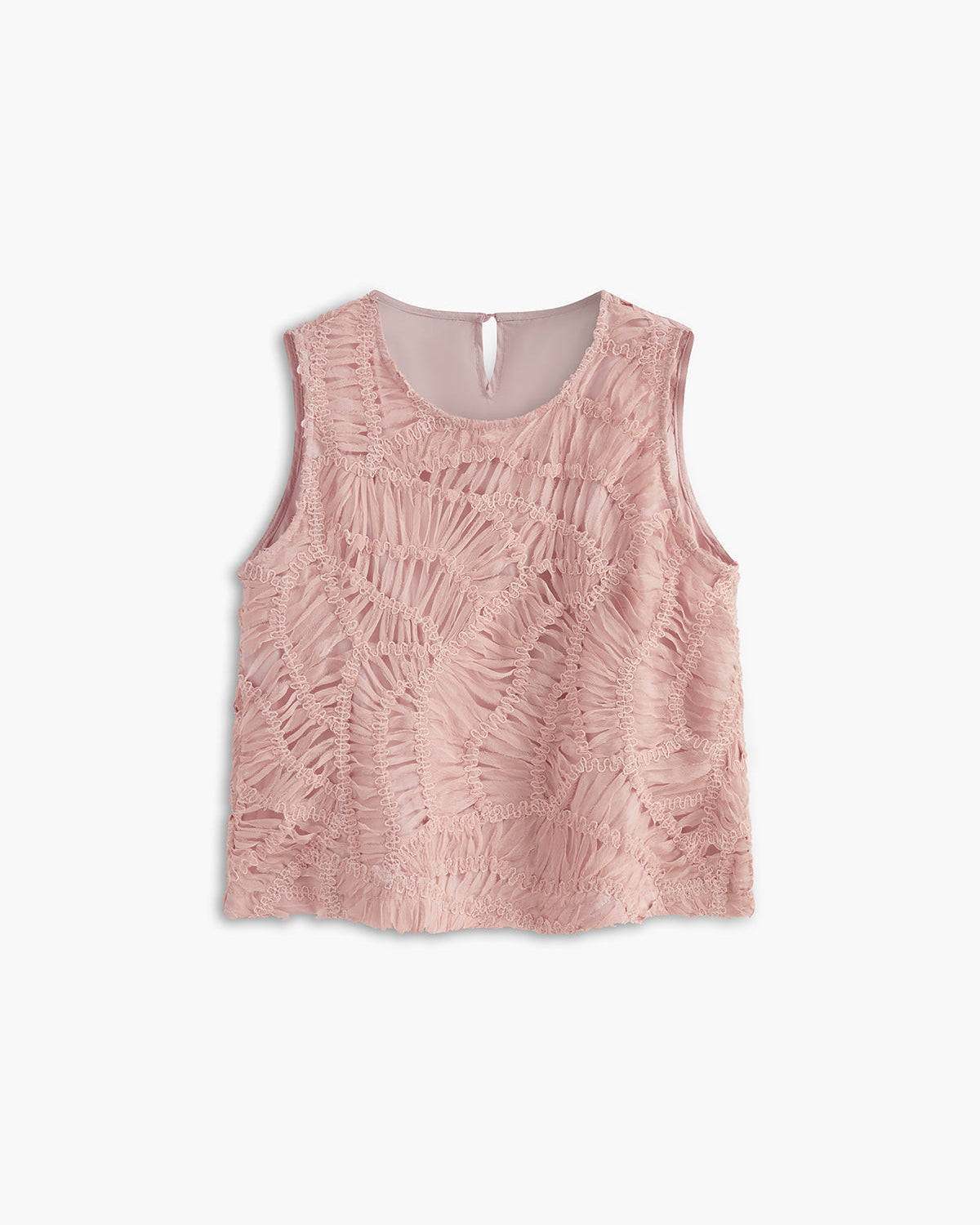Blush Harmony Crop Bluz