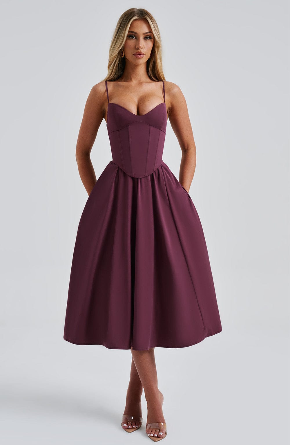 Crimson Bloom Elbise™