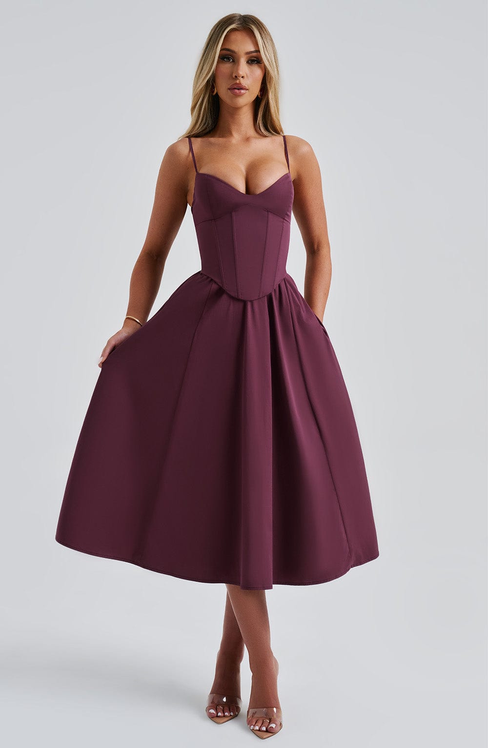 Crimson Bloom Elbise™