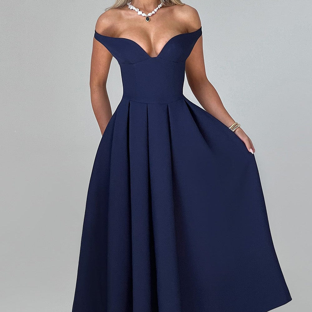Midnight Midi Elbise