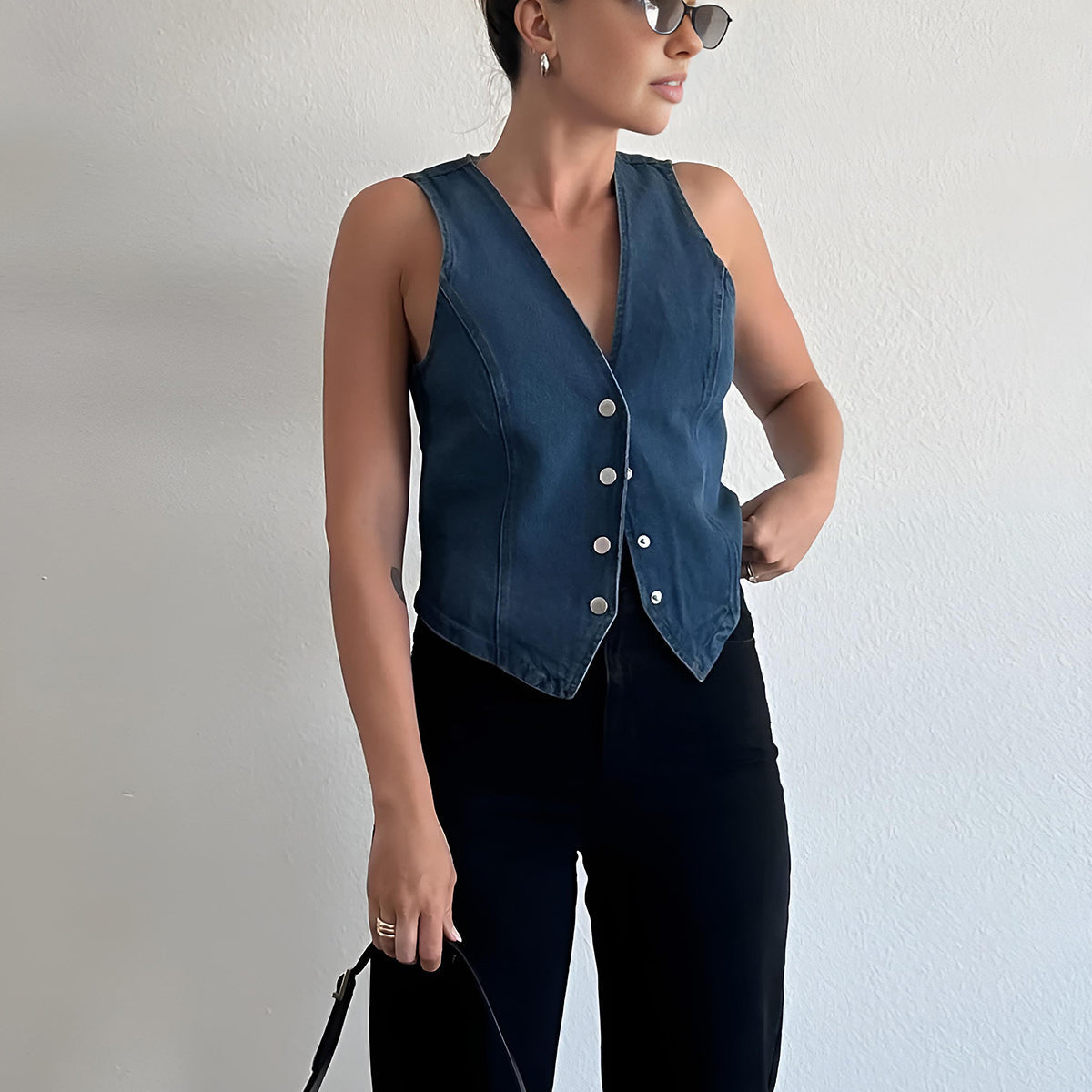 Urban Chic Denim Yelek