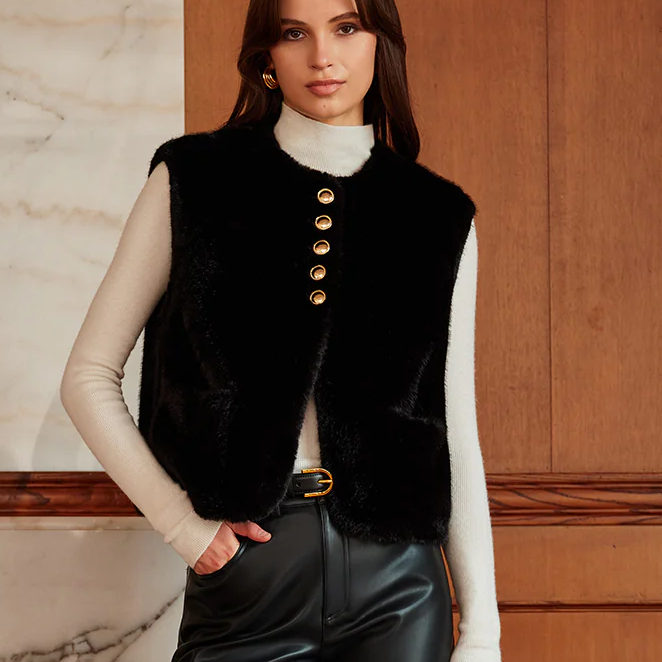Velvet Elegance Yelek