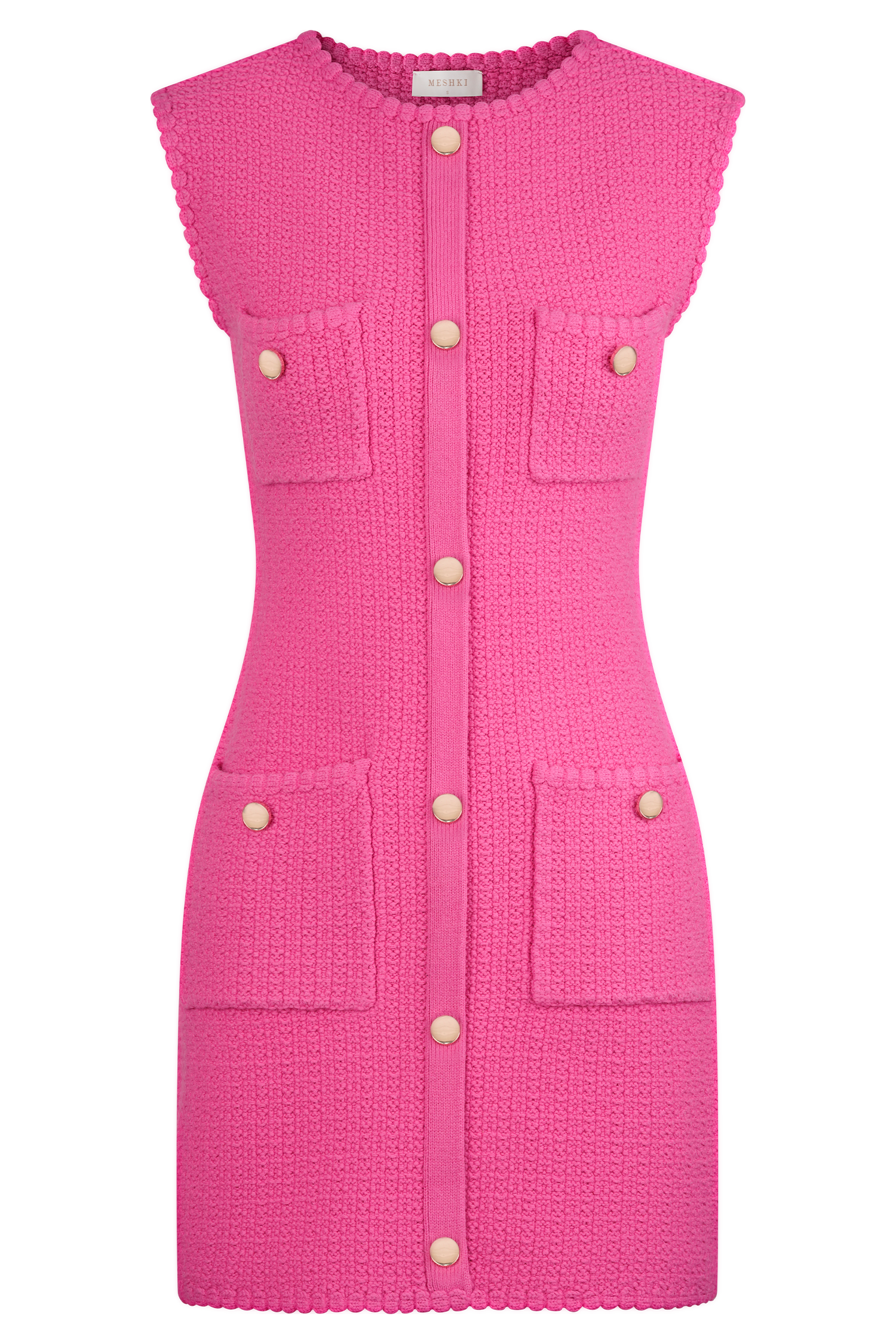 Mia Triko Mini Elbise