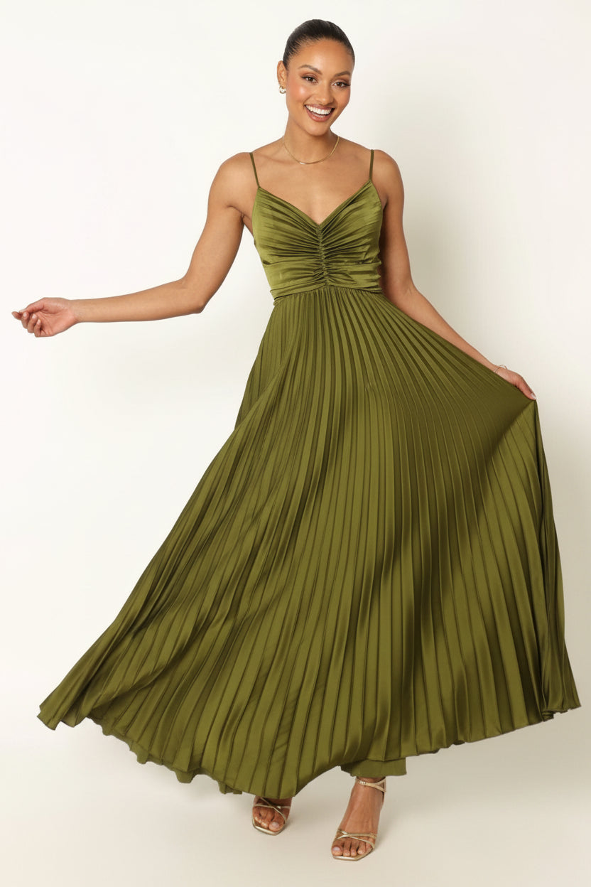 Estelle Piliseli Maxi Elbise