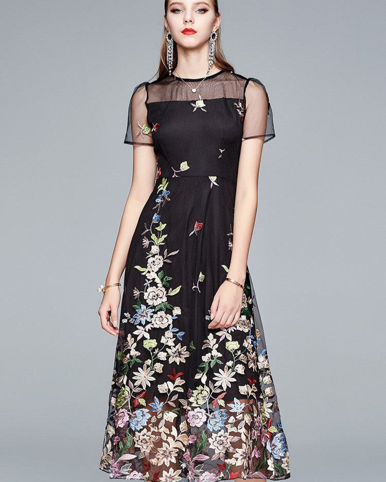 Astera Midi Elbise