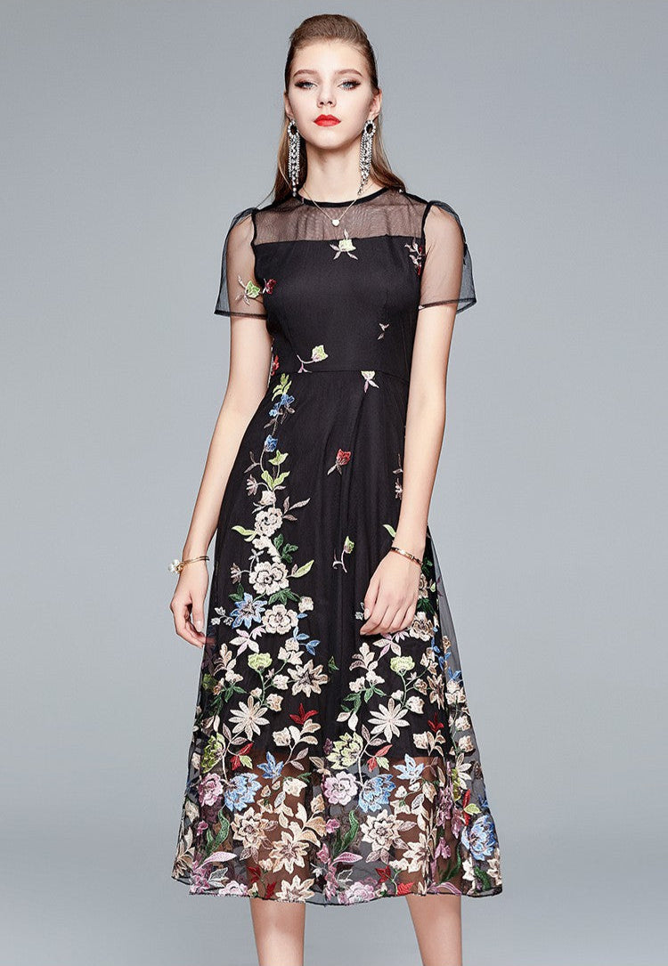 Astera Midi Elbise