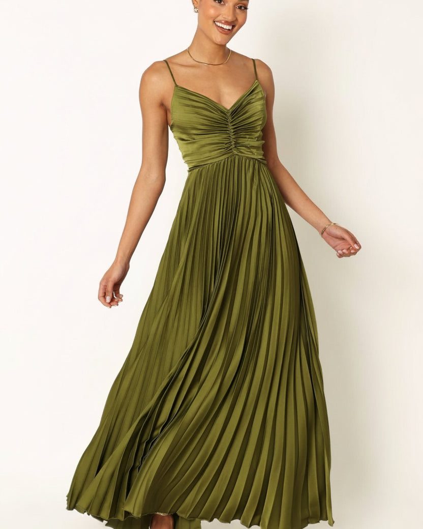 Estelle Piliseli Maxi Elbise