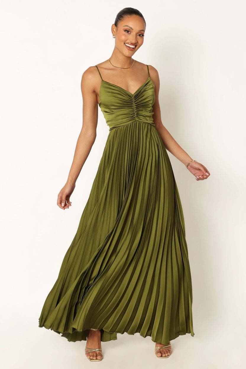 Estelle Piliseli Maxi Elbise