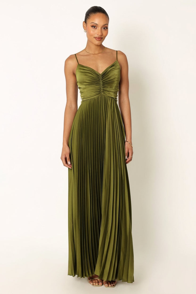 Estelle Piliseli Maxi Elbise