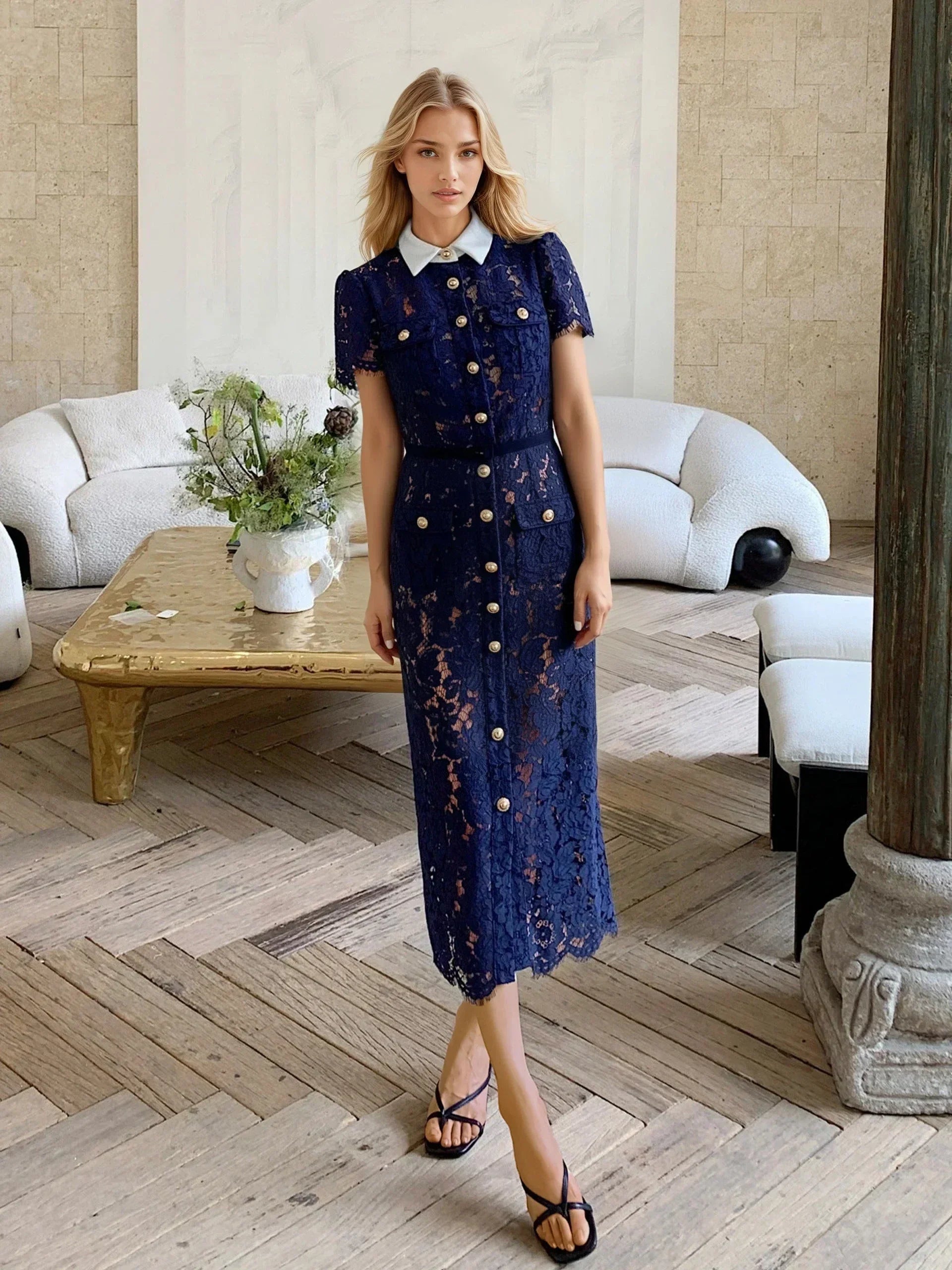 Novienne Midi Elbise