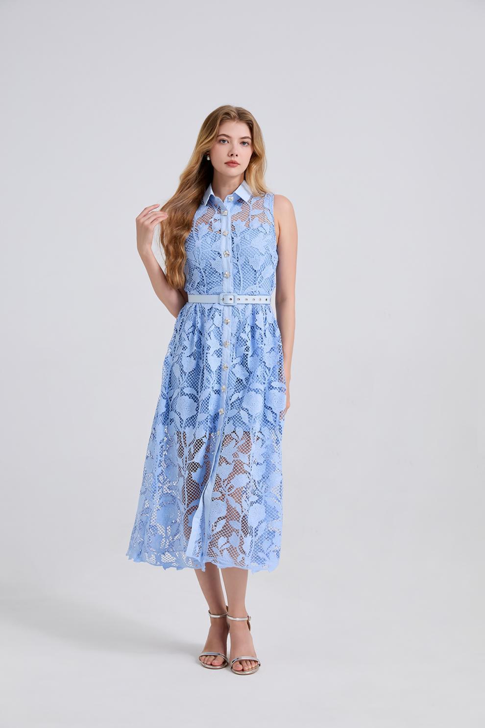 Lisandra Midi Elbise