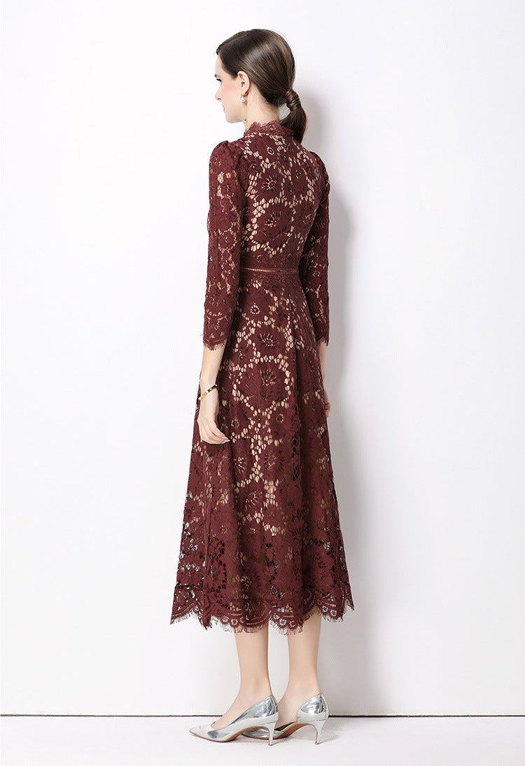 Norelia Kesim Midi Elbise