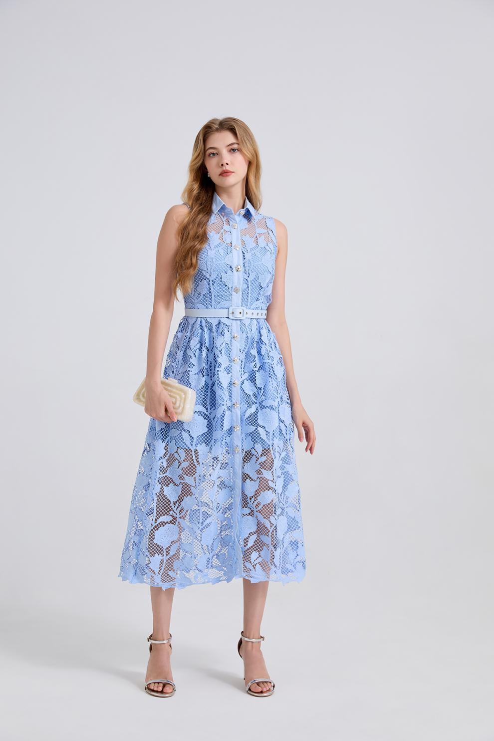 Lisandra Midi Elbise