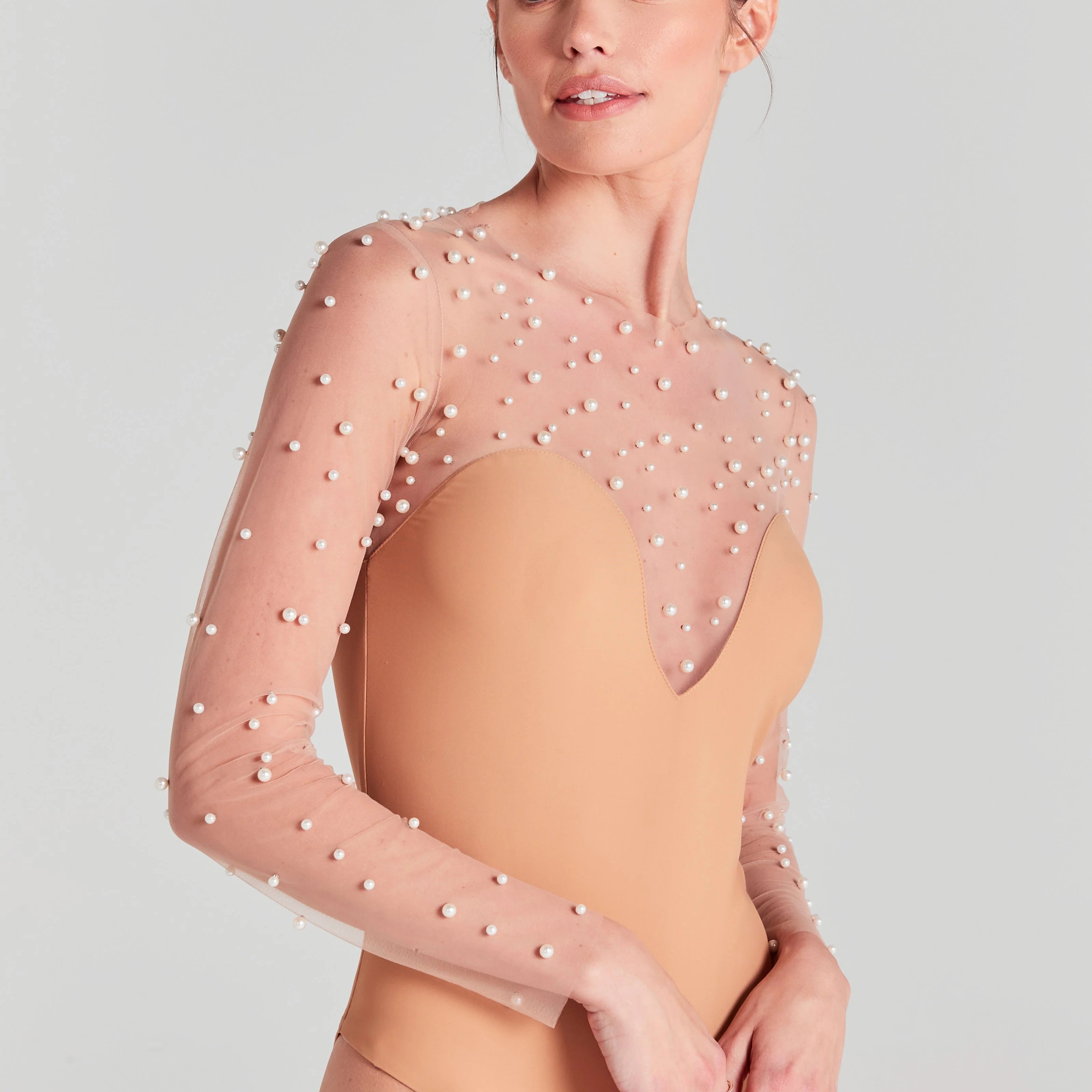 İncili Bodysuit